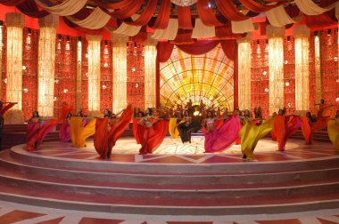 Hyderabad Bar 'daki dansçılar. 6 Şubat 2024.