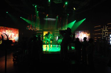 Hyderabad Bar 'daki dansçılar. 6 Şubat 2024.