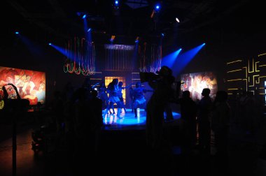 Hyderabad Bar 'daki dansçılar. 6 Şubat 2024.