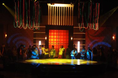 Hyderabad Bar 'daki dansçılar. 6 Şubat 2024.