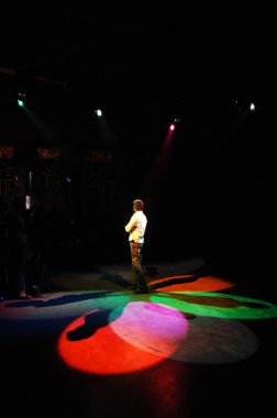 Hyderabad 'ın 19 Şubat 2024' te Hindistan 'da eğlenen insanlar