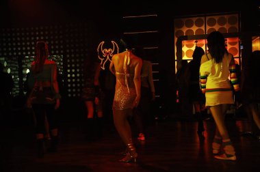 Hyderabad Bar 'daki dansçılar. 6 Şubat 2024.