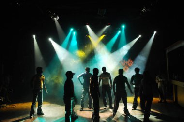 Hyderabad Bar 'daki dansçılar. 6 Şubat 2024.