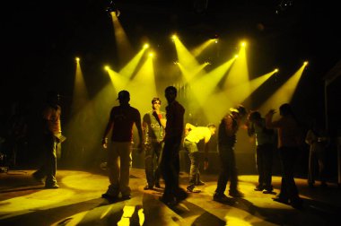 Hyderabad Bar 'daki dansçılar. 6 Şubat 2024.