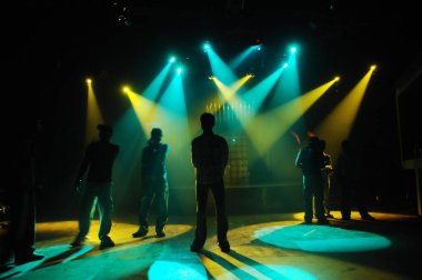 Hyderabad Bar 'daki dansçılar. 6 Şubat 2024.