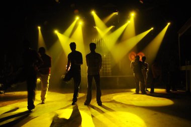 Hyderabad Bar 'daki dansçılar. 6 Şubat 2024.