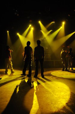 Hyderabad Bar 'daki dansçılar. 6 Şubat 2024.