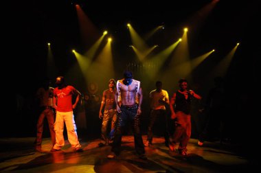 Hyderabad Bar 'daki dansçılar. 6 Şubat 2024.