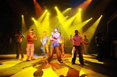 Hyderabad Bar 'daki dansçılar. 6 Şubat 2024.