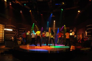 Hyderabad Bar 'daki dansçılar. 6 Şubat 2024.