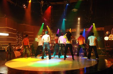 Hyderabad Bar 'daki dansçılar. 6 Şubat 2024.