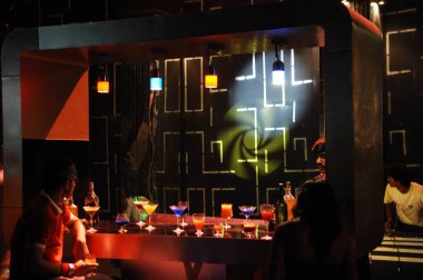 Hyderabad Bar 'daki dansçılar. 6 Şubat 2024.