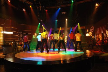 Hyderabad Bar 'daki dansçılar. 6 Şubat 2024.