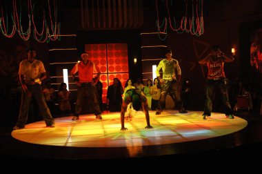 Hyderabad Bar 'daki dansçılar. 6 Şubat 2024.