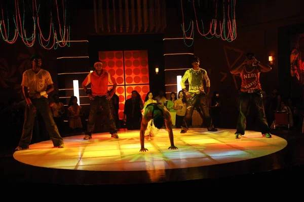 Hyderabad Bar 'daki dansçılar. 6 Şubat 2024.