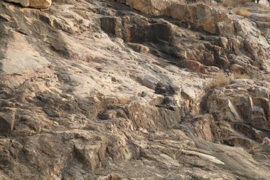 Kale duvarının klasik dokusu Hindistan