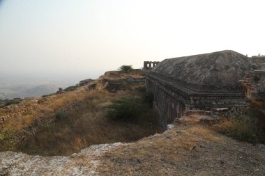 Kale duvarının klasik dokusu Hindistan