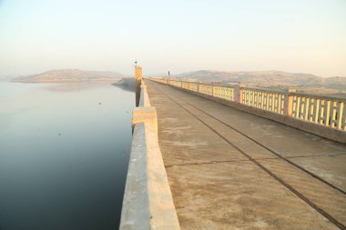 Water Dam Rajamundry Andhra Pradesh India clipart