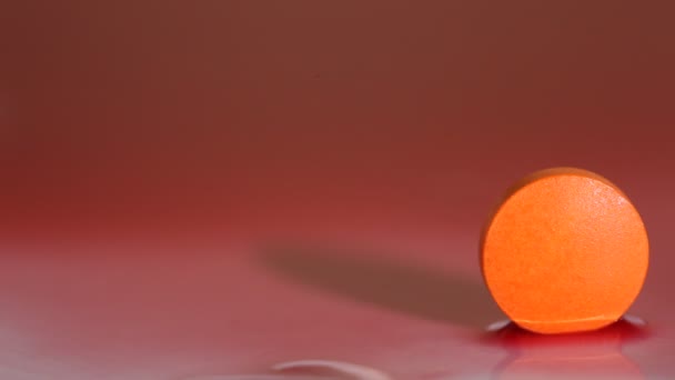 Tablet Pill Pharmaceutical Drug Blood — Stock Video