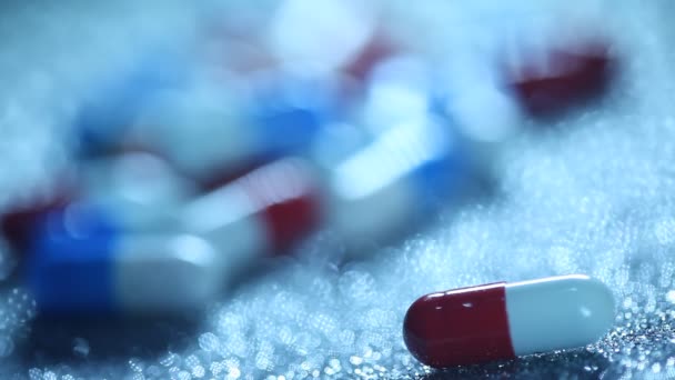 Таблетки Фармацевтичні Препарати — стокове відео