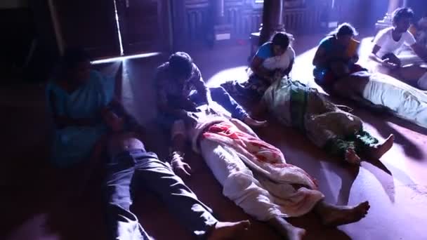 Hastanedeki Cesetler Mart 2024 Hyderabad Hindistan — Stok video