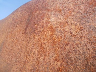 Hasarlı Eski Metal Doku Makro çekimi