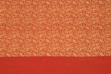 Hint ipeği sari dokusu