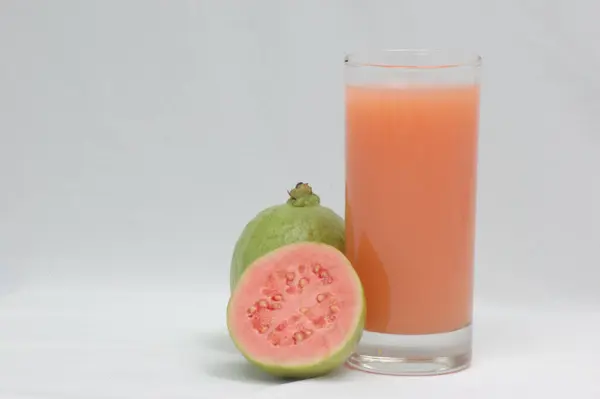 Stock image Guava Fruit juice Isolated On White Background