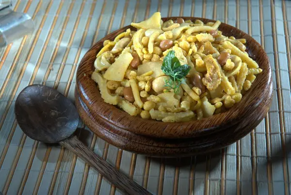 stock image Indian Breakfast Snacks closeup