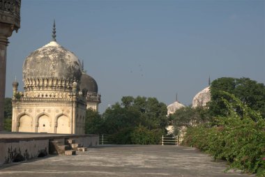 Kutub Shahi Mezarları Hyderabad Hindistan
