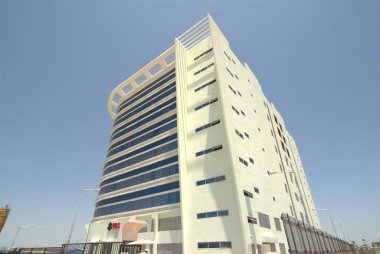 Modern yazılım binasının dış yüzeyi