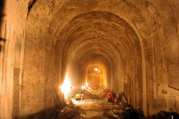 Digging Tunnel Through hill India