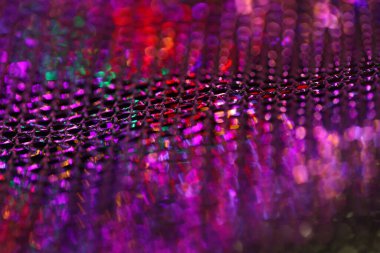 Işıklandırma makro çekiminde metal ağ