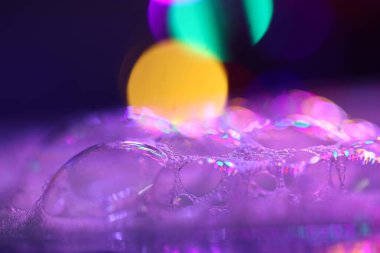 Renkli hava kabarcıkları Işıklar