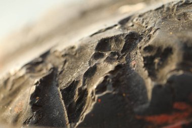 Hasarlı Makro Tekerlek Vuruşu