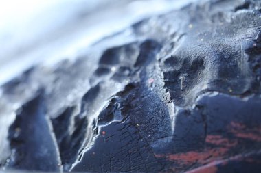 Hasarlı Makro Tekerlek Vuruşu