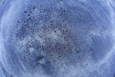 Plajın ay ışığında kum dokusu