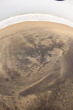 Kumsaldaki kum dokusu