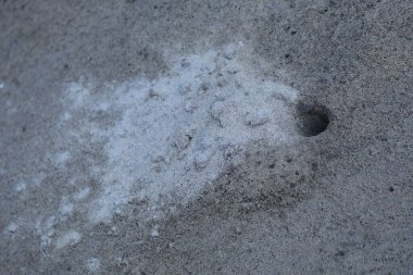 Kumsaldaki kum dokusu