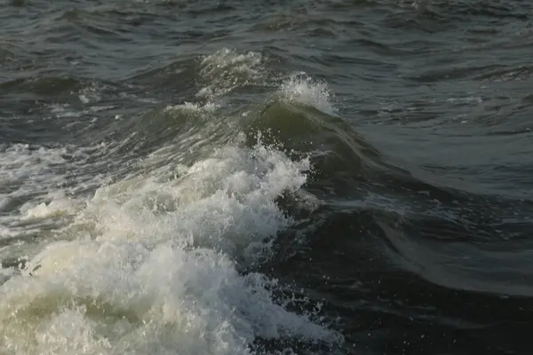 stock image Water Slashes at boat