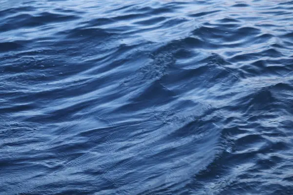 stock image Ocean Waves Sea Water Storm At Night In The Moonlight