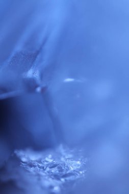 Soyut Mavi Renkli Kağıt Doku Makro Görüntüsü