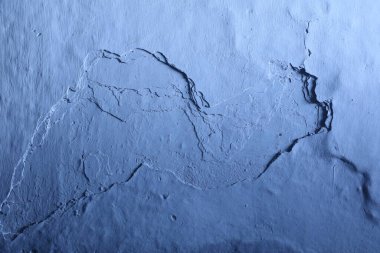 Hasarlı Kırsal Ev Çamur Duvar Dokusu