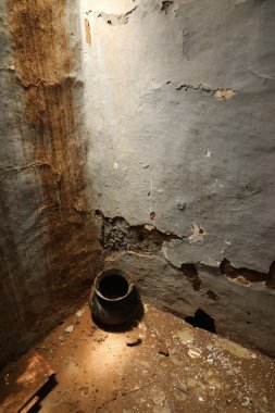 Hasarlı Kırsal Ev Çamur Duvar Dokusu