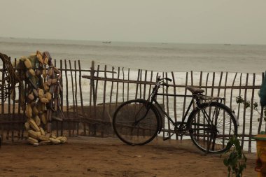 Old Bicycle at Rural Home