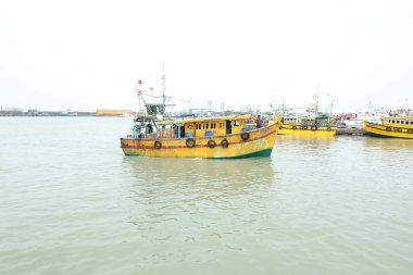 Plajdaki park tekneleri