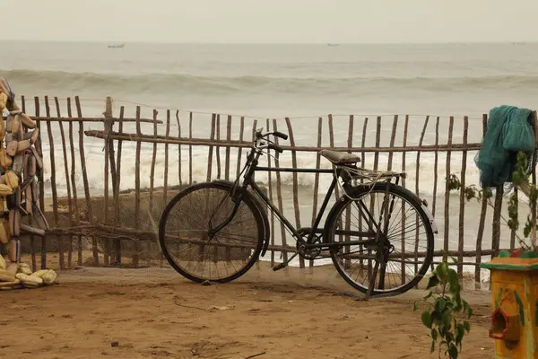 stock image Old Bicycle at Rural Home