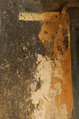 Vintage bir duvardaki eski boya