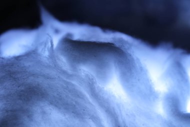 Moonlight stüdyosunda çiğ pamuk.