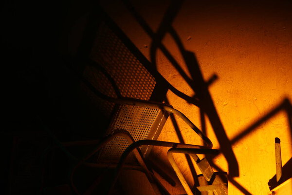 Chairs in Store room at School